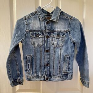 Zara Kids Jean Makers Denim Jean Jacket Size 7-8 years